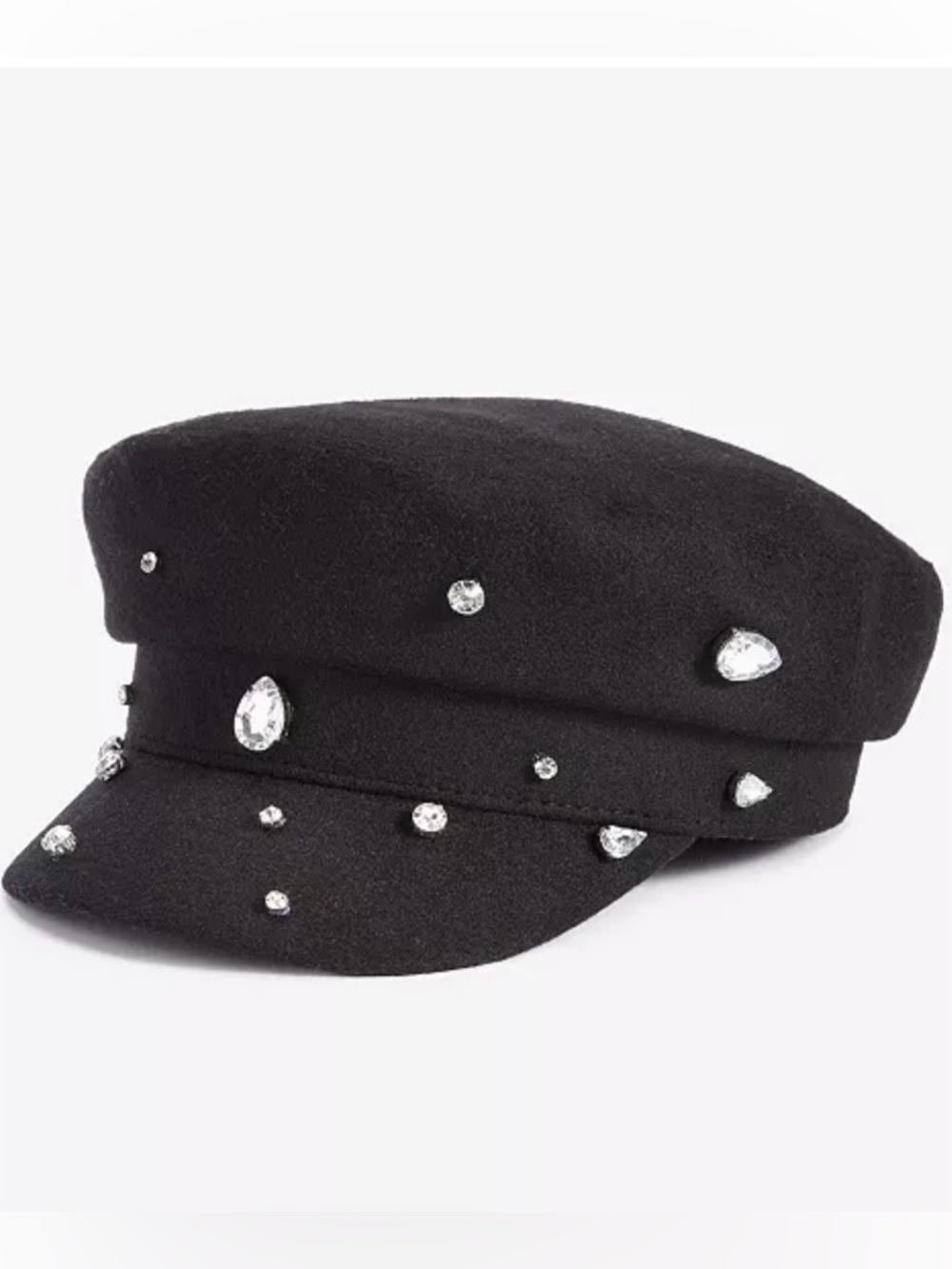 I.N.C. Embellished Skipper Hat